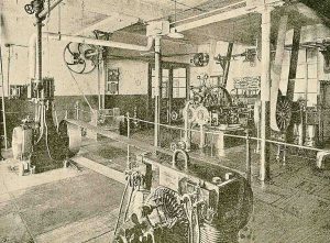 Фабрика Ралле. Машинное отделение. 1890-е годы