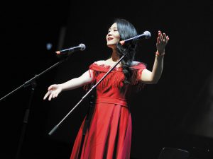 Арию Анны Карениной из одноименного мюзикла исполнили иностранные студенты Московской консерватории