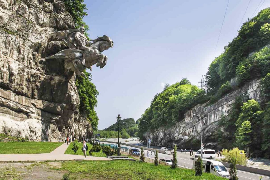 Владикавказ. Памятник Уастырджи