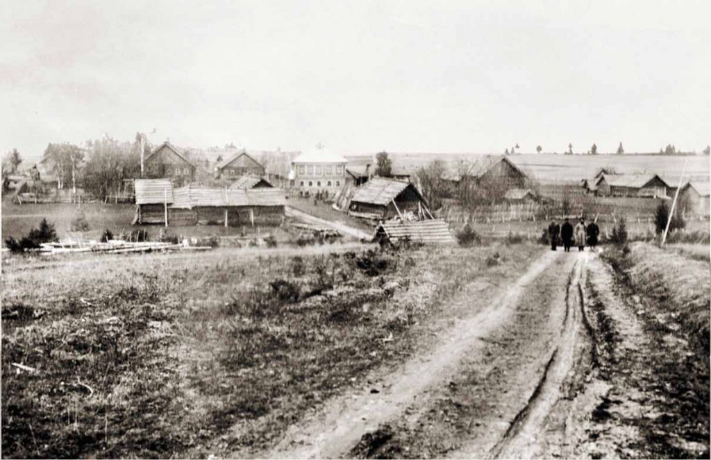 Деревня Деревеньки. 1895 год