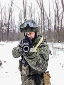 Занятие в учебке перед отправкой в зону проведения СВО