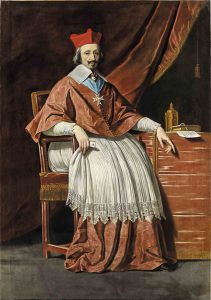 Ф. де Шампэйн. Портрет кардинала Ришелье. 1636 год