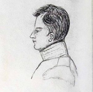 Великий князь Николай Павлович. Автопортрет. 1816 год (?)