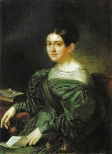 В.А. Тропинин. Портрет Лидии Николаевны Кожиной