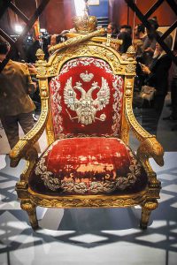 Тронное кресло императора Николая I