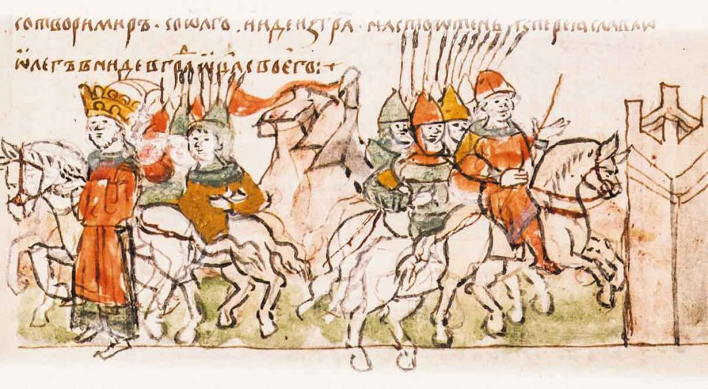 Уход Владимира Всеволодовича Мономаха из Чернигова в Переяславль