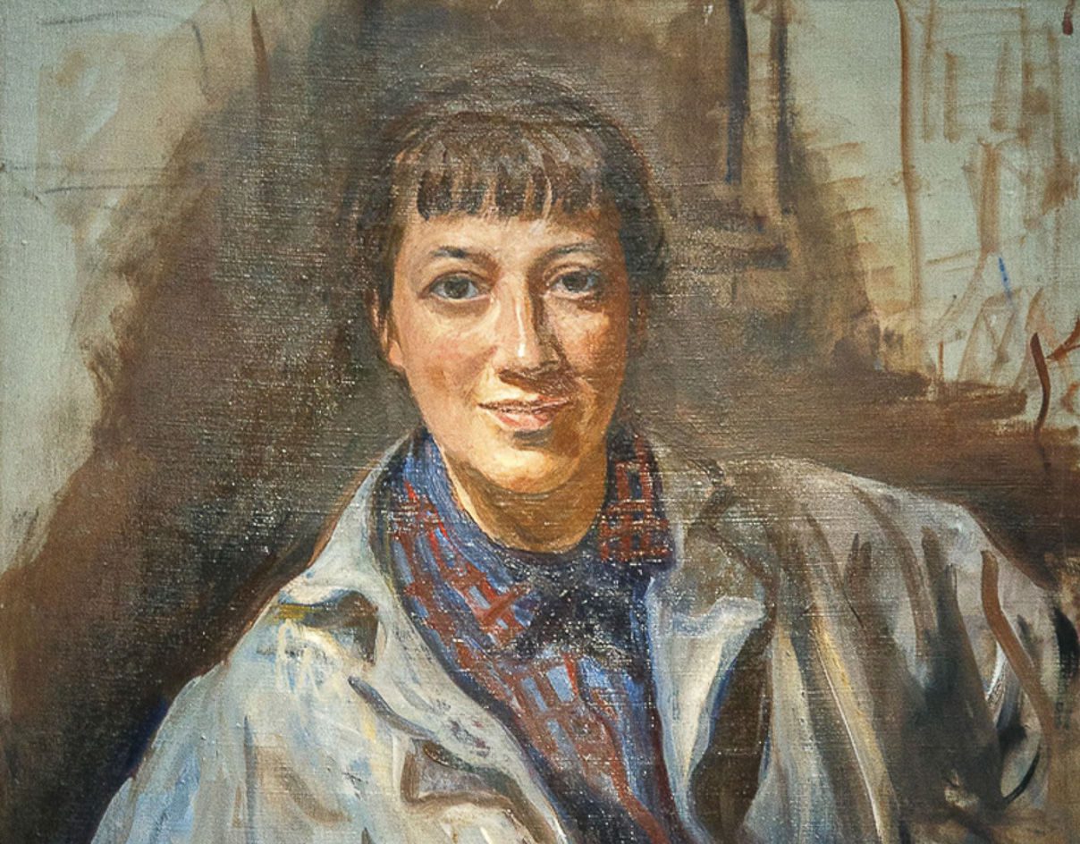Зинаида Серебрякова. Автопортрет. 1946 год