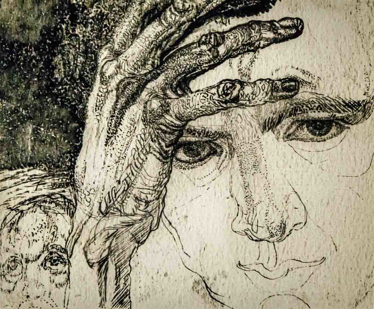 Павел Филонов. Автопортрет. 1911 год