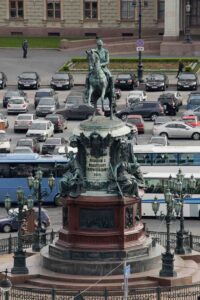 Памятник Николаю I на Исаакиевской площади Санкт-Петербурга появился в июле 1859 года