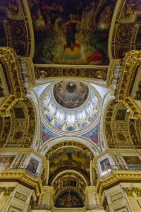 Росписи потолка и купола Исаакиевского собора