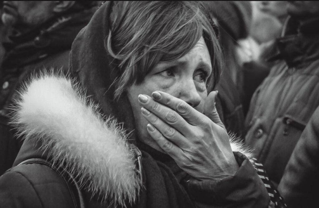 Митинг памяти детей, погибших от украинской армии. Донецк. Март 2015 года