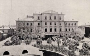 Москва, Волхонка, здание 1-й гимназии, где учился Владимир Соловьев