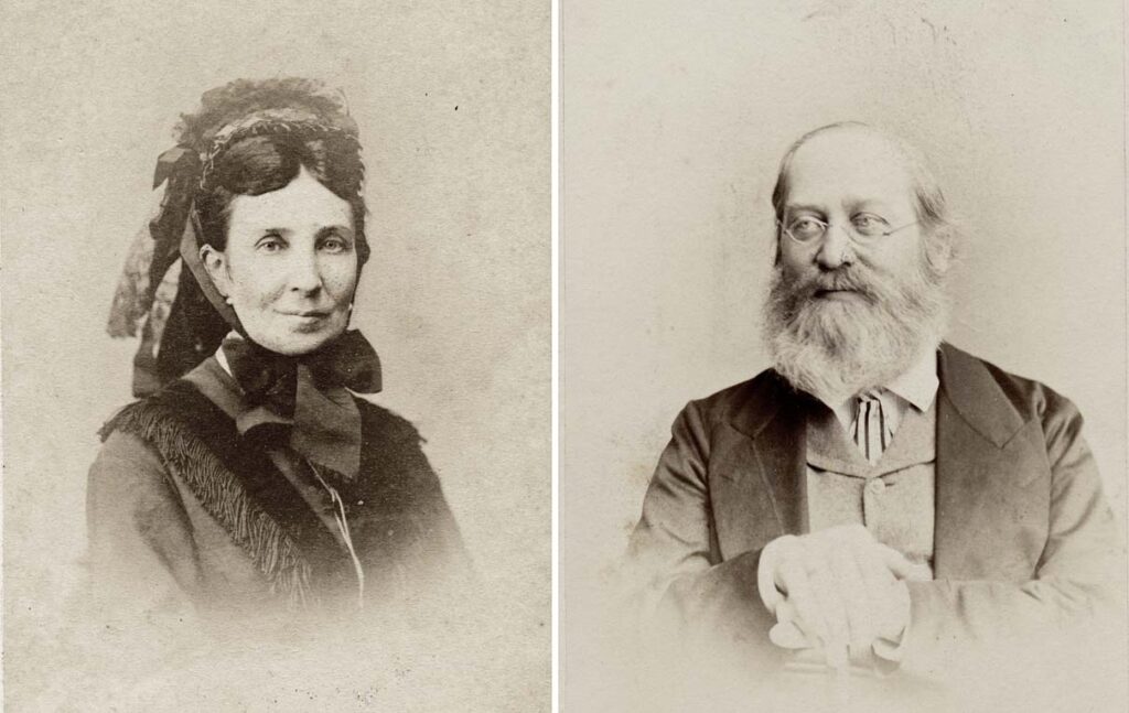 Родители Владимира Соловьева: Поликсена Владимировна и Сергей Михайлович