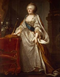 И.-Б. Лампи. Портрет Екатерины II