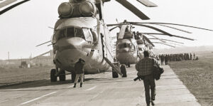 Советские вертолеты в Афганистане