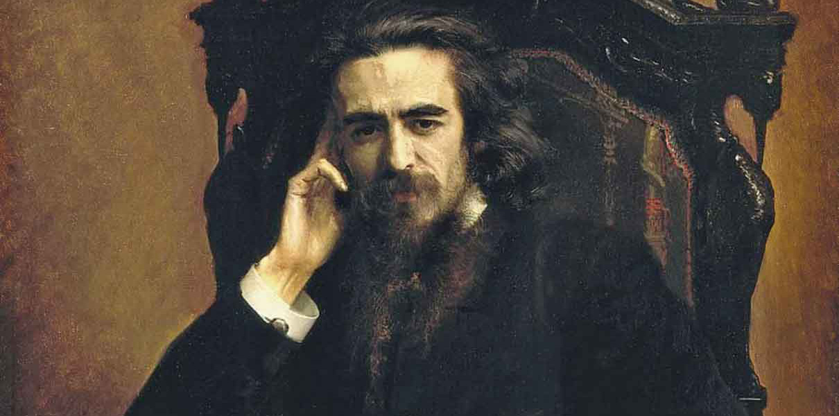 И.Н. Крамской. Портрет В.С. Соловьева. 1885 год. Фото предоставлено Н. Золотаревой