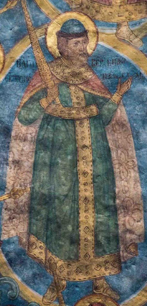Фреска с изображением Святополка Изяславича