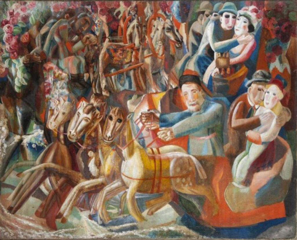 П.Н. Филонов. Масленица и вывод из зимы в лето. 1913–1914 годы