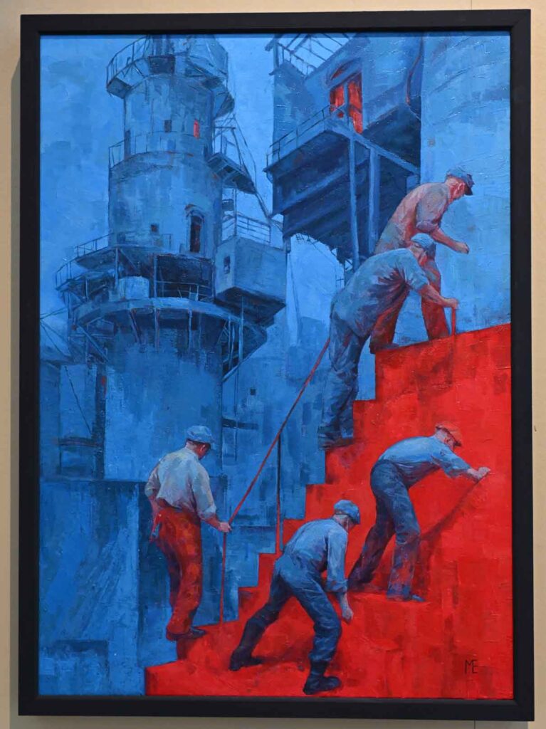 Михаил Елизов (Москва). Диптих "Союз труда и отдыха". 2025 год