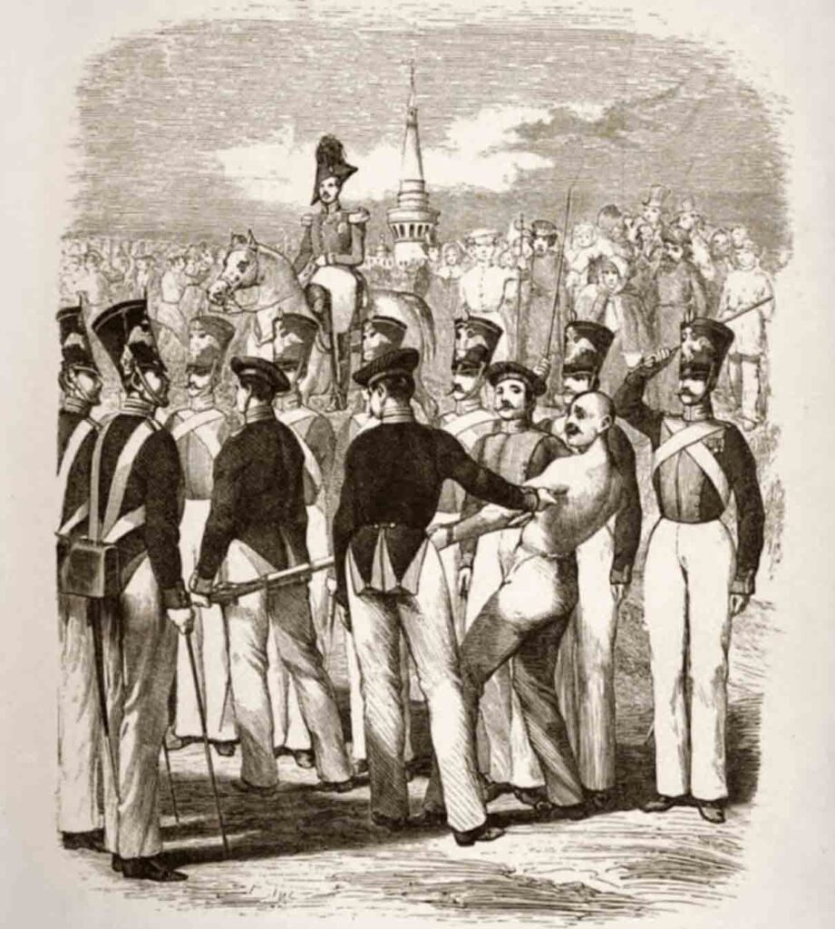 Сквозь строй: наказание шпицрутенами в Русской армии