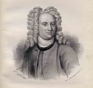 Василий Никитич Татищев. Гравированный портрет. XIX век