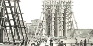 Строительство Исаакиевского собора