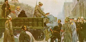 Иван Владимиров. «Арест царских генералов». 1918 год.