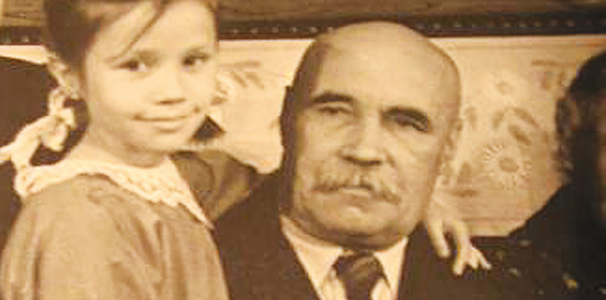 Алексей Новиков-Прибой с дочерью Ириной