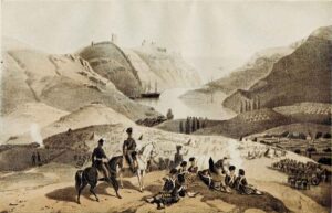 Лагерь британской армии под Балаклавой в 1854 году