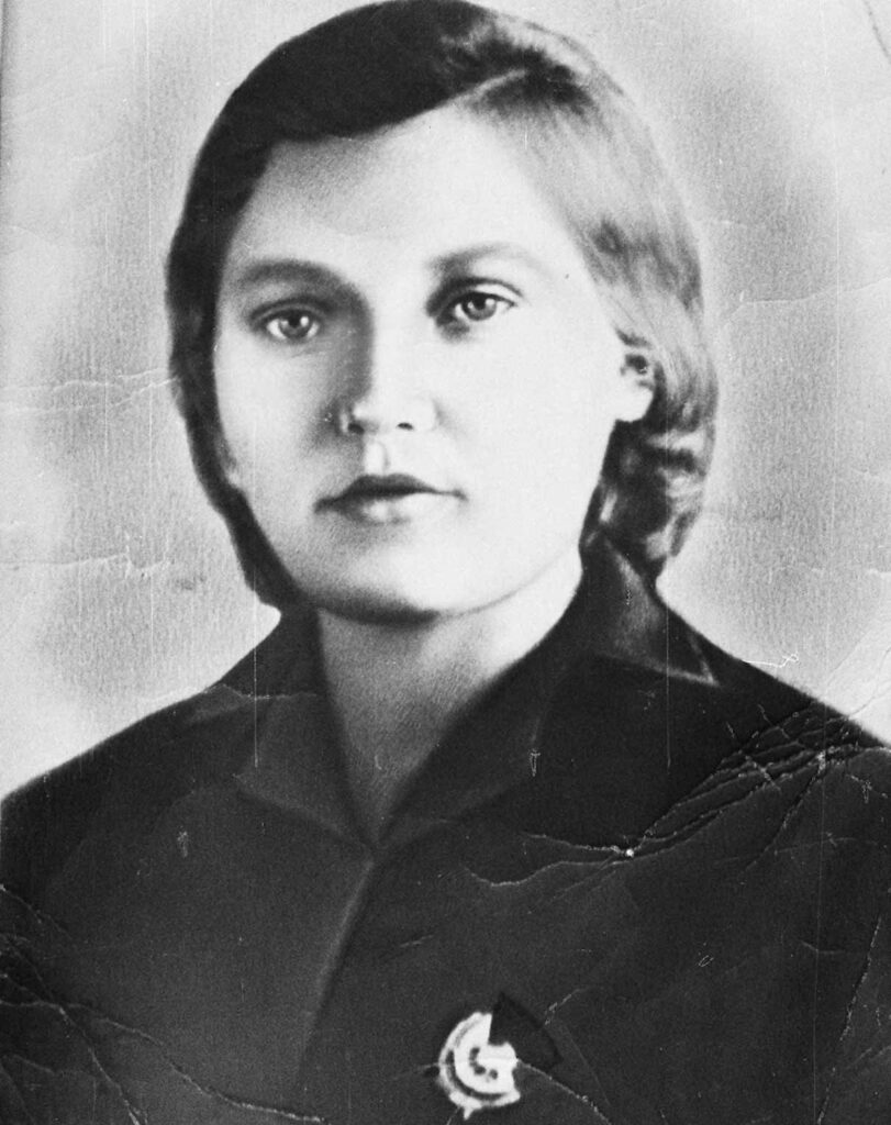 Matryona Volskaya was only 24 years old in 1942.