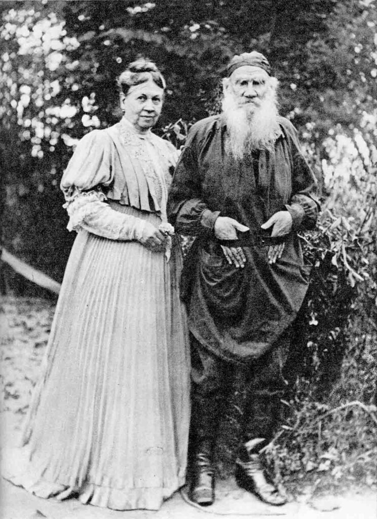 Leo and Sophia Tolstoy