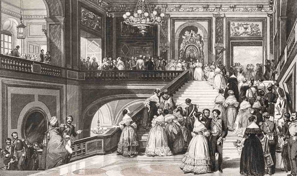 Une grande réception au château de Versailles