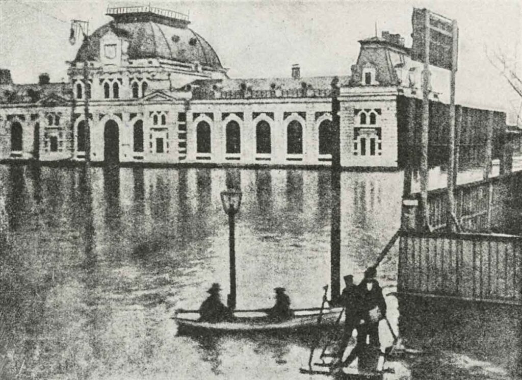 Павелецкий вокзал. Апрель 1908 года