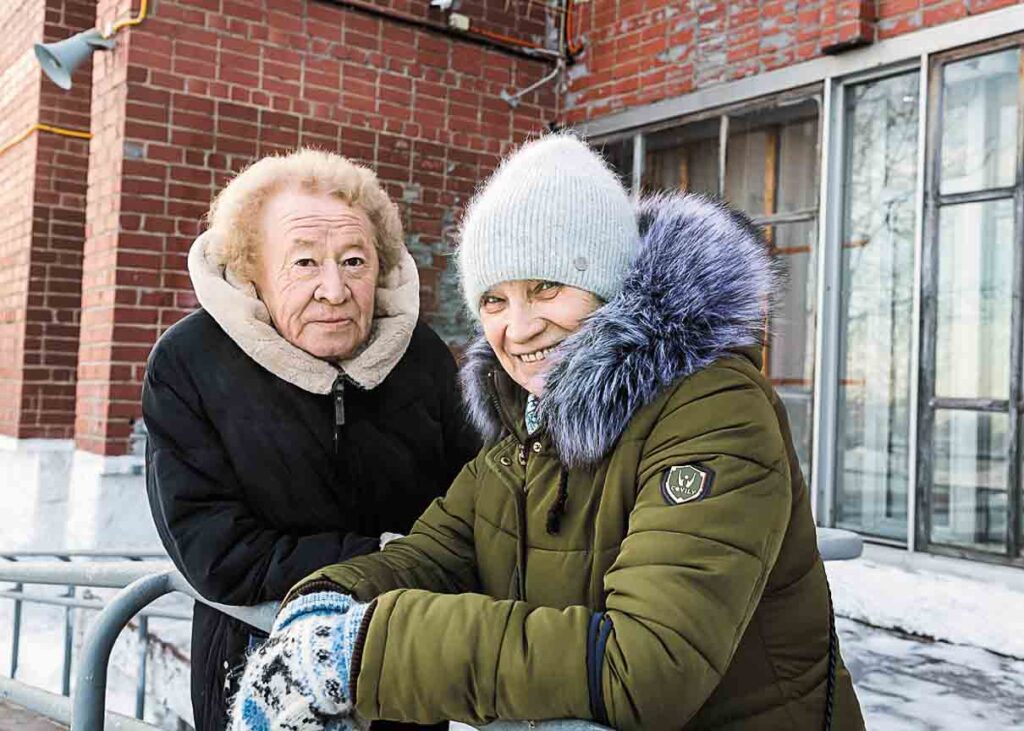 Ulyana Yulina and Anastasia Yakovleva have been friends since childhood.