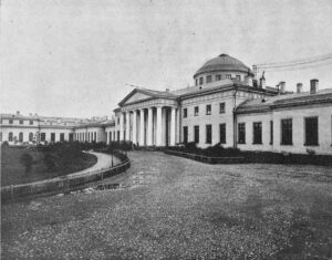 Вид на Таврический дворец того времени