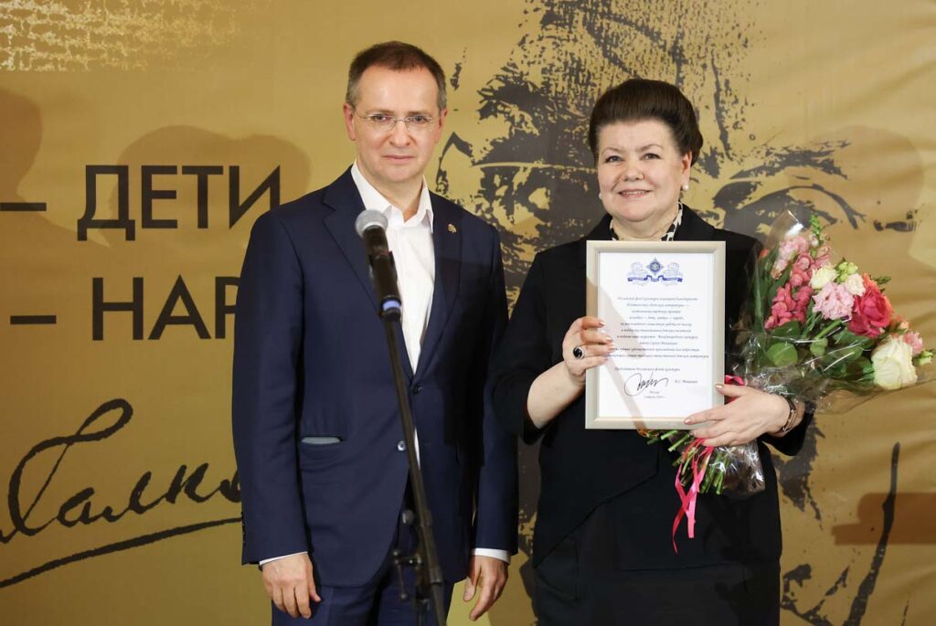 Владимир Мединский и Ирина Котунова