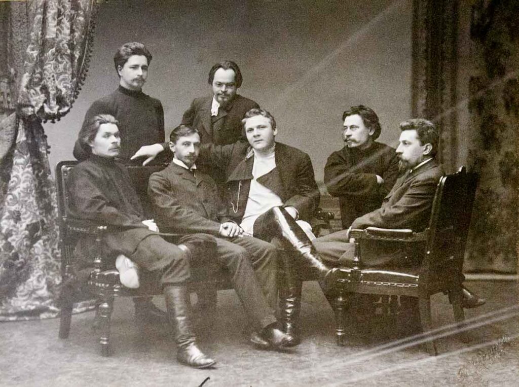 Участники литературного кружка «Среда»