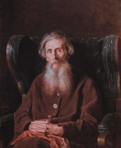 The famous portrait by Vasily Perov was painted in the last year of the scholar’s life