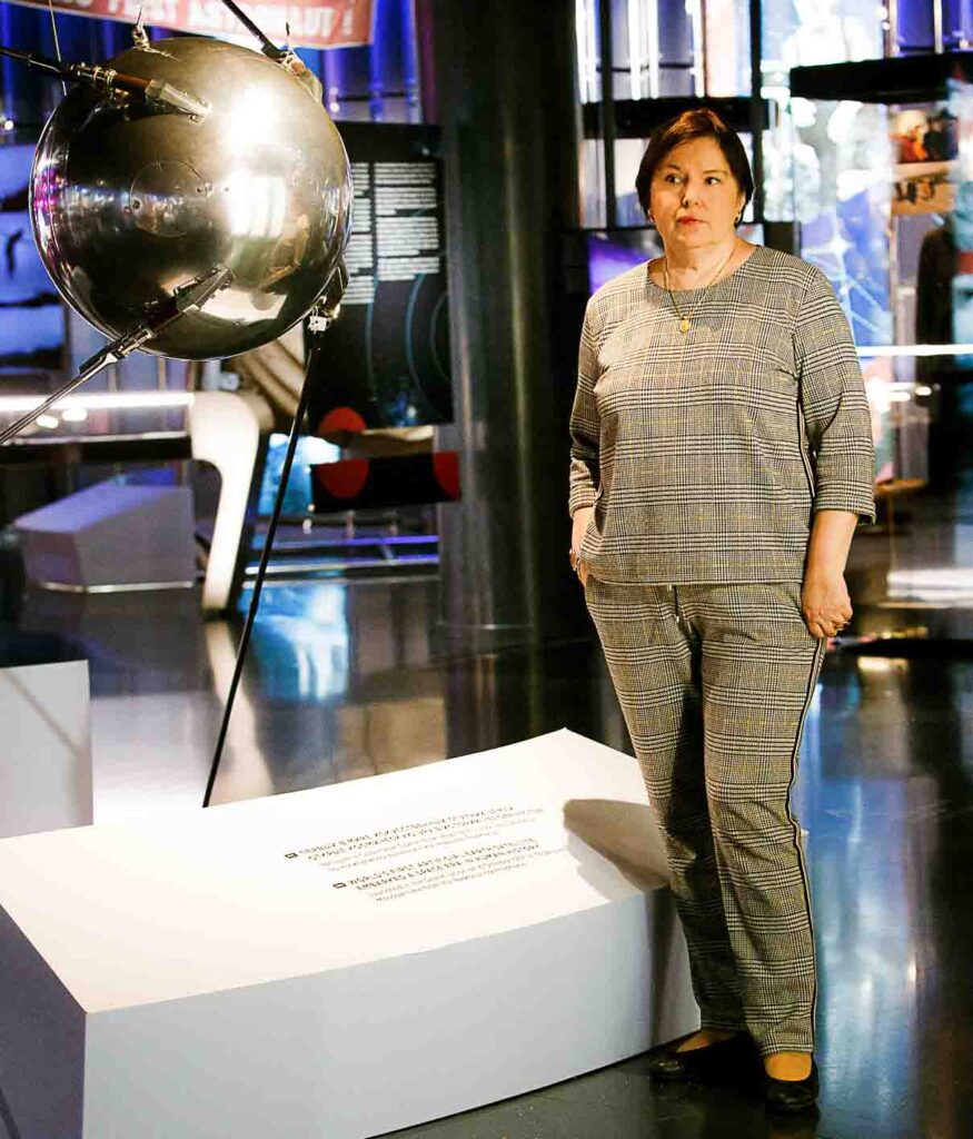 Head of the Scientific‑Exhibition Department of the Museum of Cosmonautics, Tatiana Gevorkyan