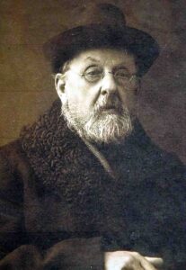 Konstantin Tsiolkovsky (1857–1935), founder of theoretical cosmonautics