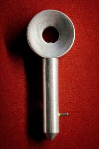 The launch key of a spacecraft