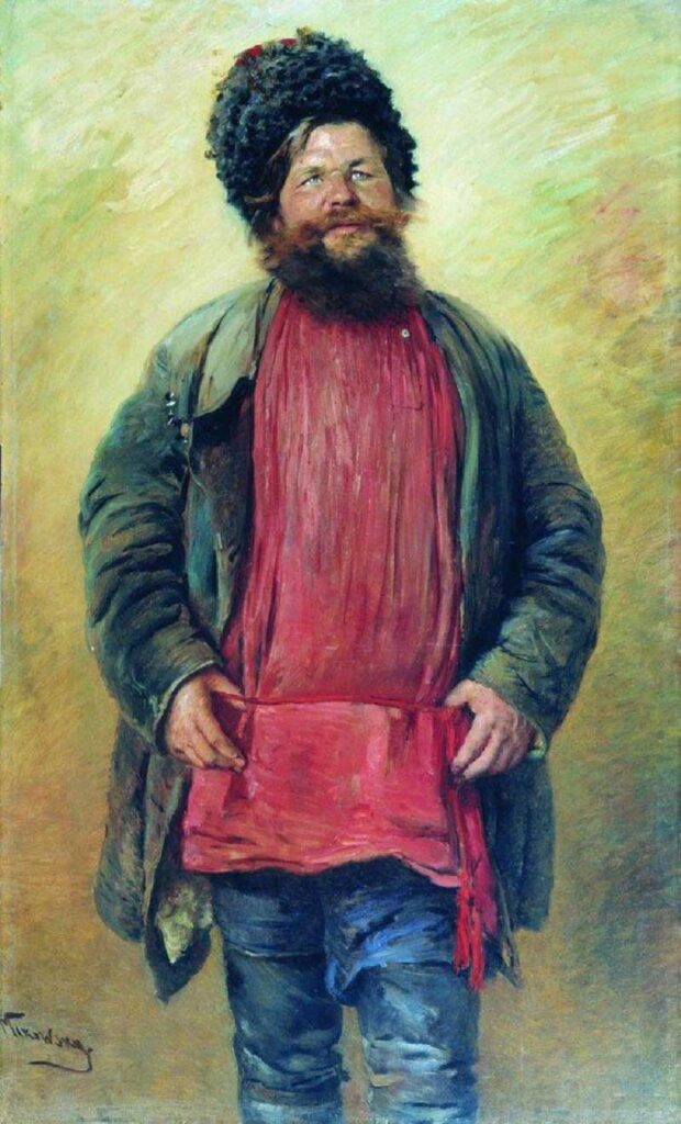 Konstantin Makovsky. Cossack. 1875