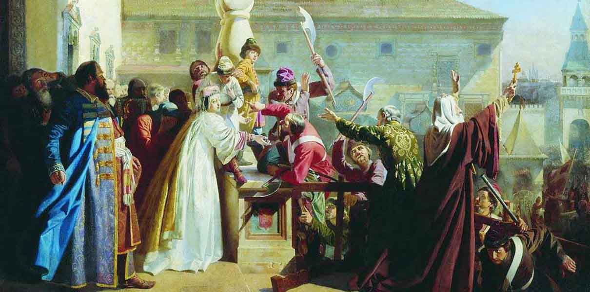 «Стрелецкий бунт». Николай Дмитриевич Дмитриев-Оренбургский. 1862 год
