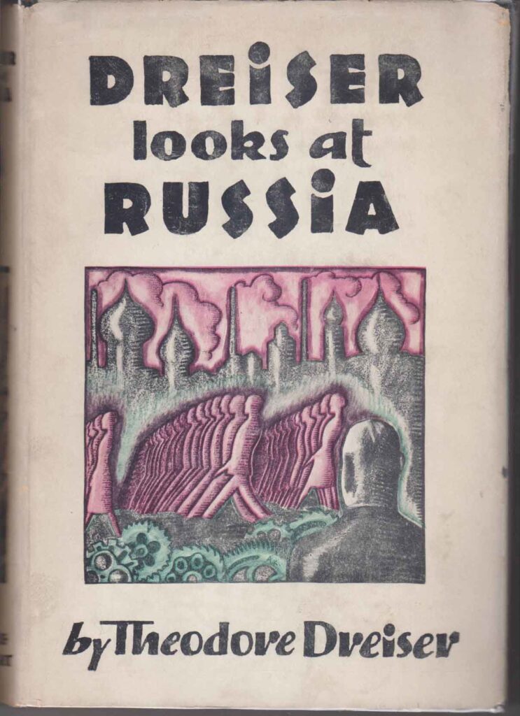 A book "Dreiser looks at Russia"