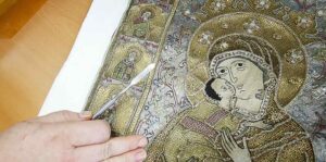 В научно-реставрационном центре имени академика И.Э. Грабаря