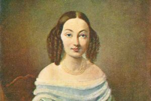 Каролина Павлова. Портрет работы К.А. Молдавского. 1841 год
