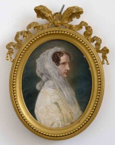 Ф.-К. Винтерхальтер. Портрет императрицы Александры Федоровны. 1856 год