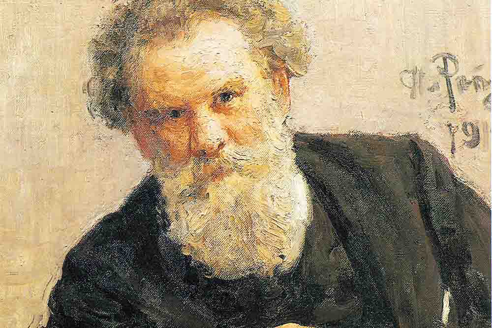 Портрет В.Г. Короленко. И Репин. 1912