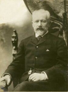 P.I. Chaikovski. Kiev. Año 1890. Fotografía de de Mezer