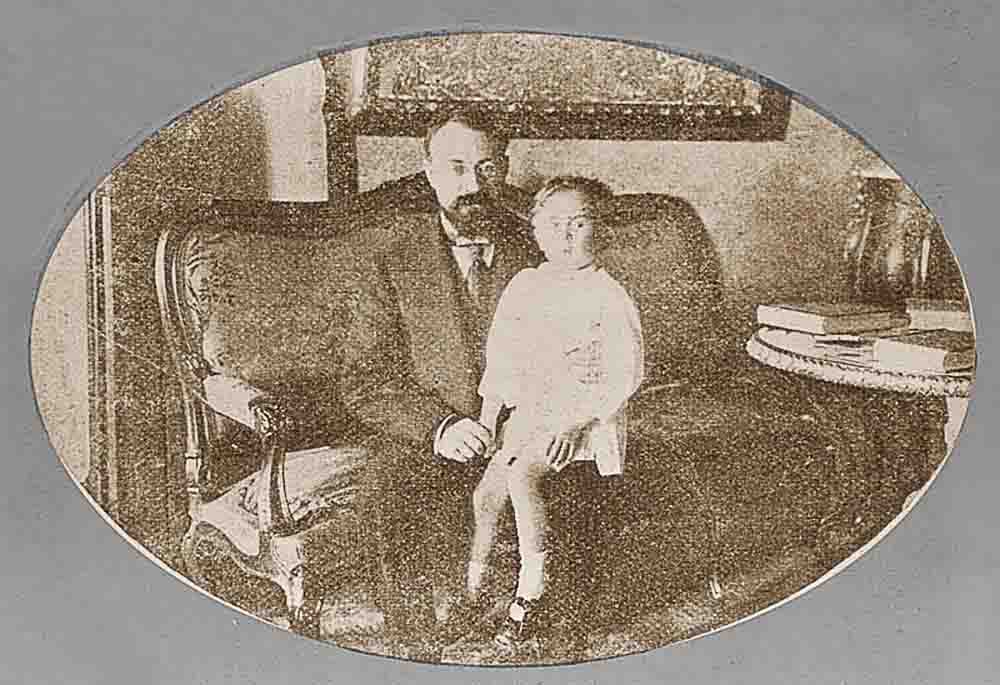 Henri Matisse avec le petit-fils de S.I. Chtchoukine
